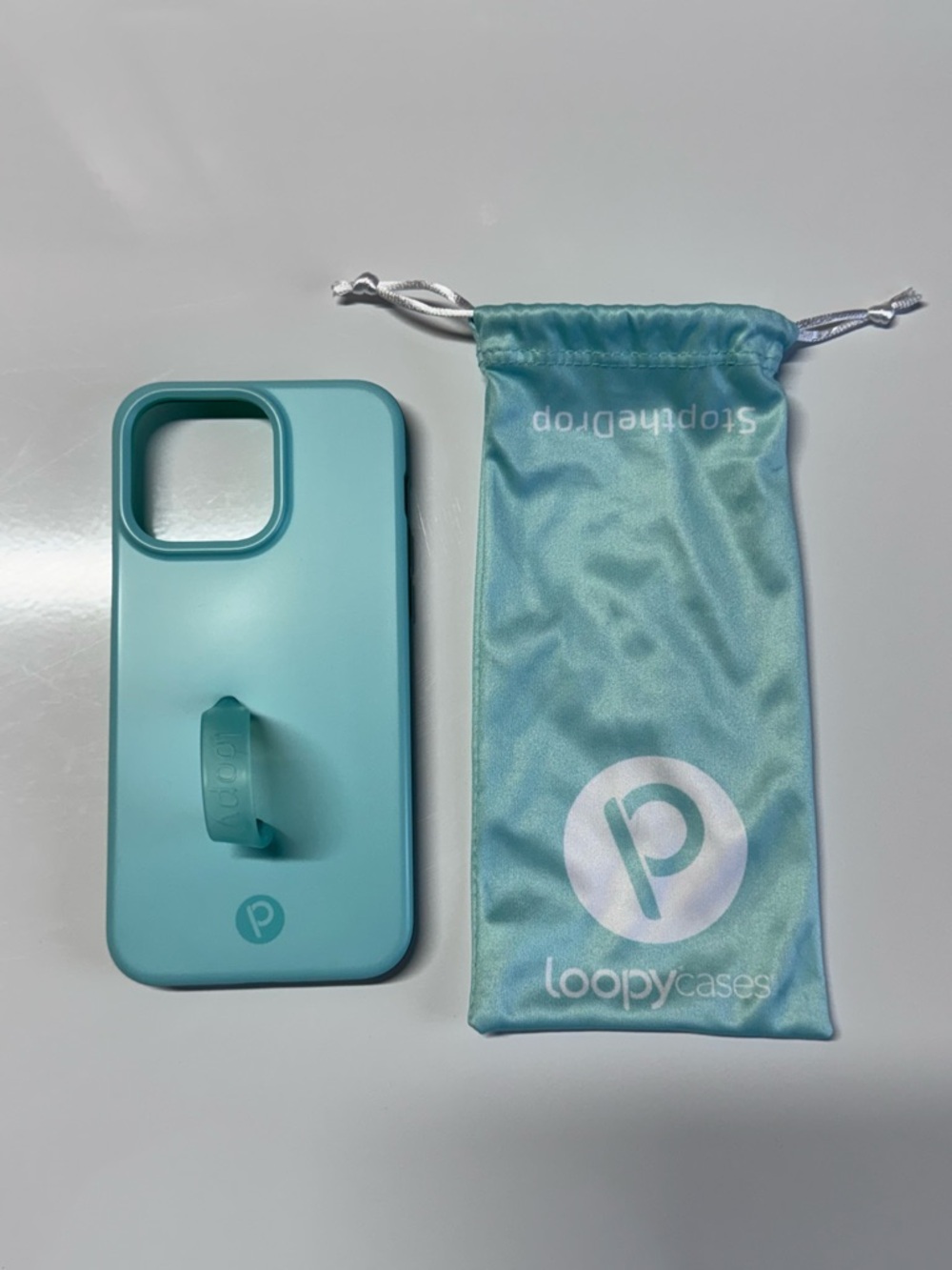 iPhone Mint Splash Loopy Case